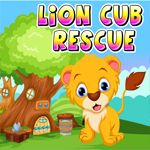 Games4king Lion Cub Rescue Walkthrough